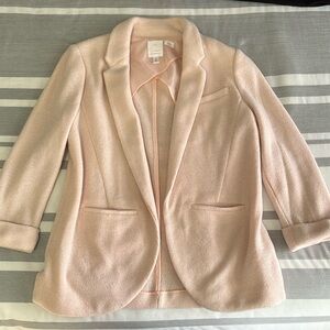 Lauren Conrad Pink Knit Blazer